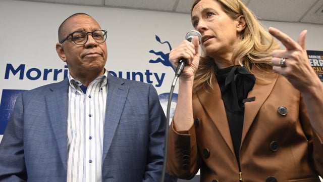 Mikie Sherrill and Dale Caldwell speak at Get Out The Vote Rally in New Jersey 