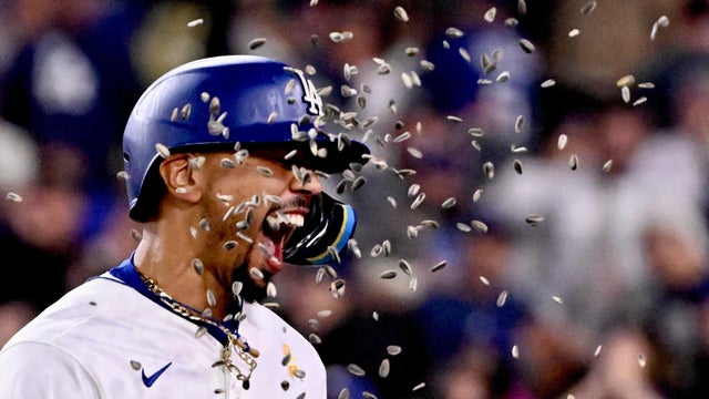 Los Angeles Dodgers defeated the Washington Nationals 7-5 to win a baseball game. 