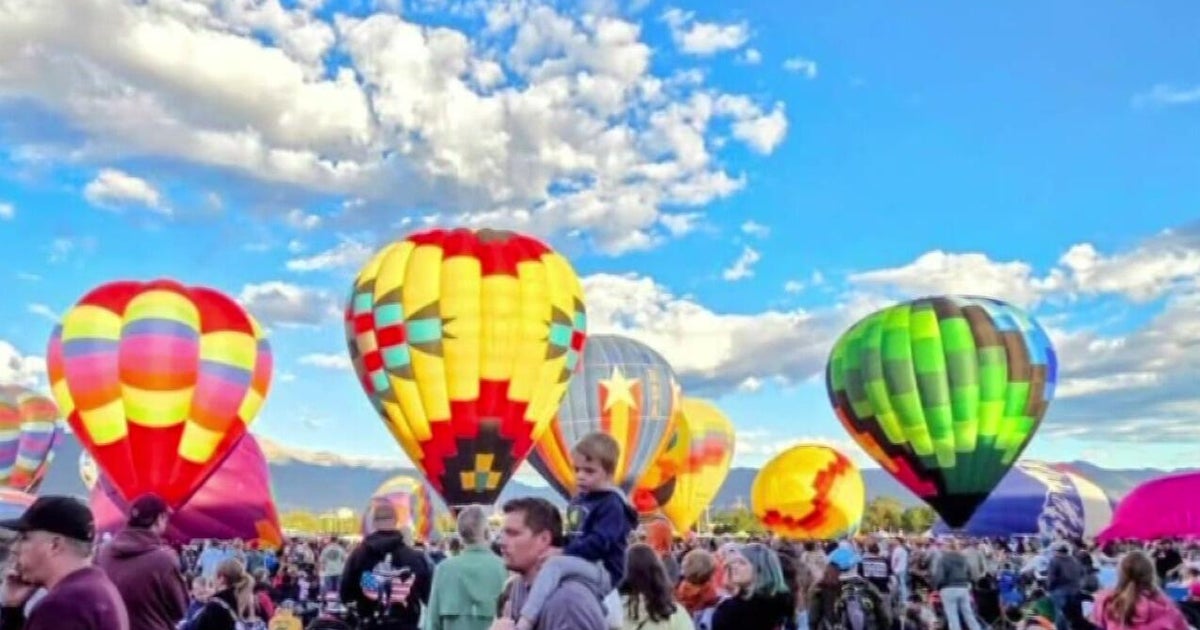 Colorado Springs celebrates hot air balloon lift-off for Labor Day