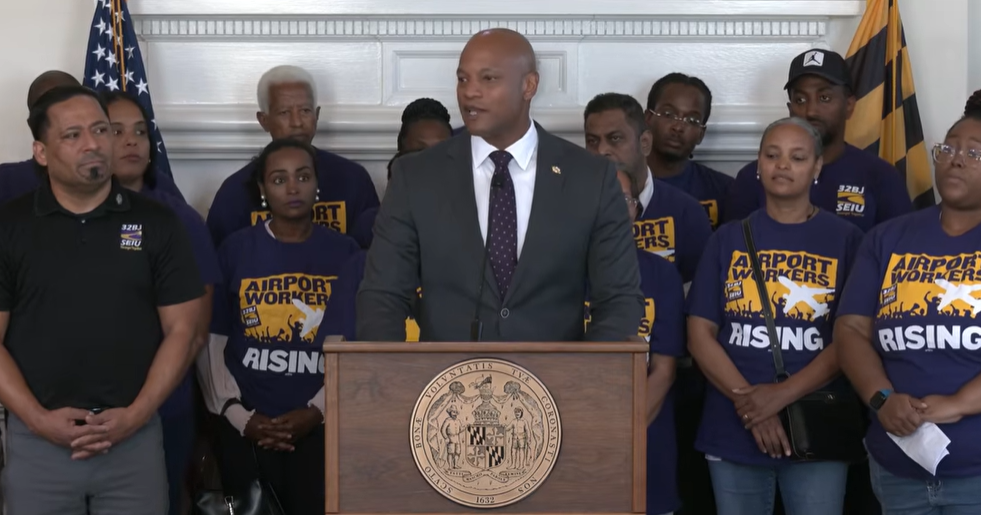 Maryland Gov. Moore announces $18 minimum wage for some BWI workers
