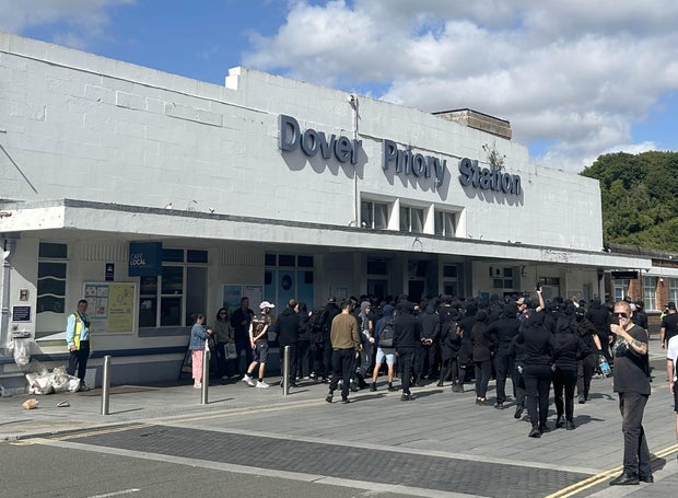 Dover protest