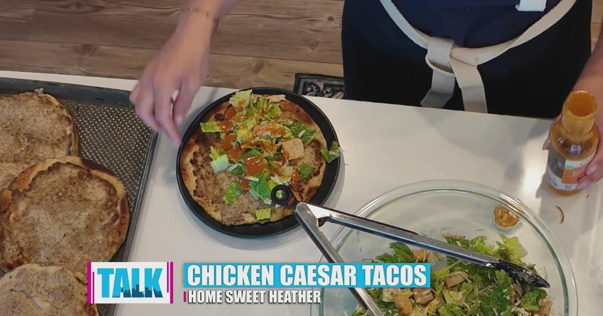 Chicken Caesar taco recipe