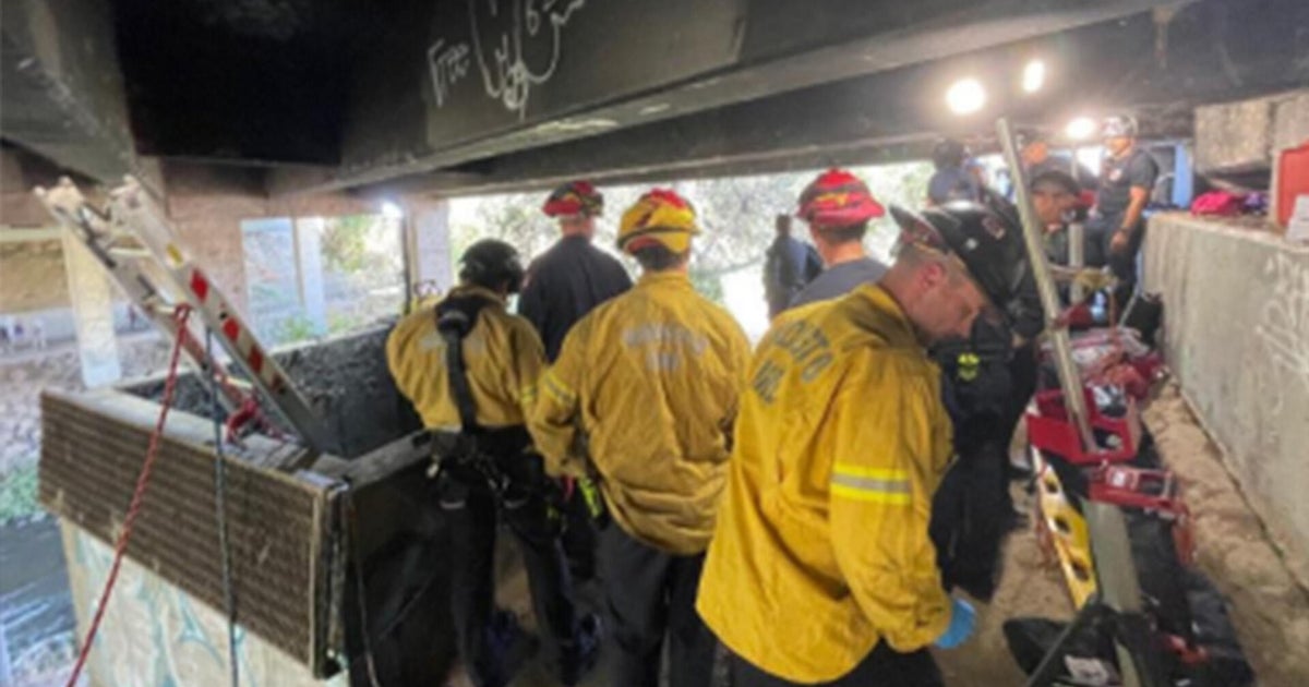 Modesto firefighters rescue man trapped 20 feet down stormwater vault