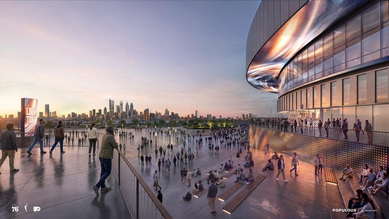 First look at new 76ers, Flyers arena in South Philadelphia unveiled in ...