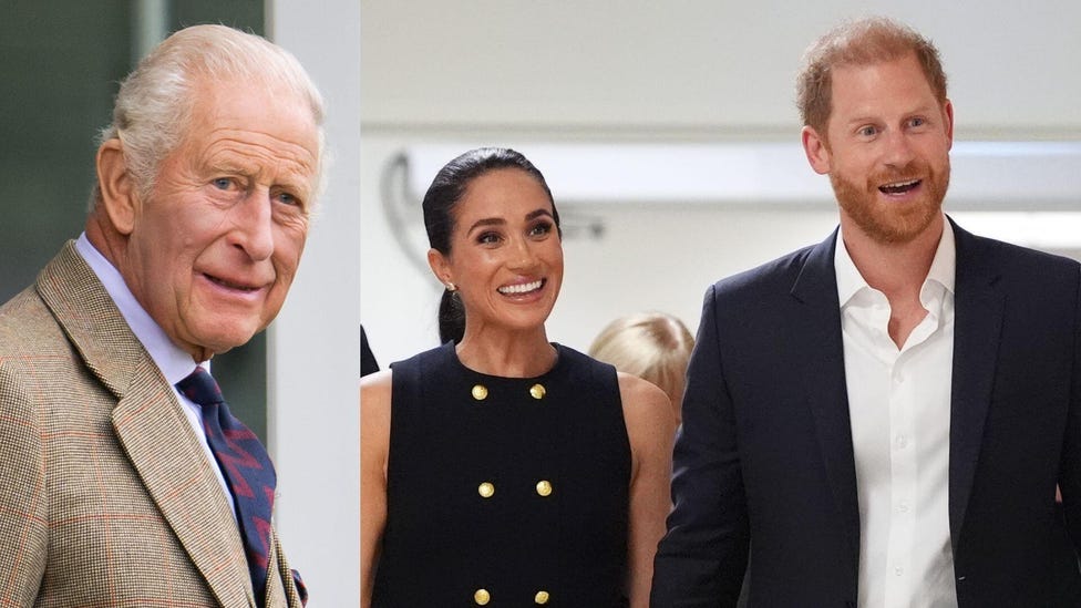 King Charles breaks silence on Harry and Meghan's U.K. return