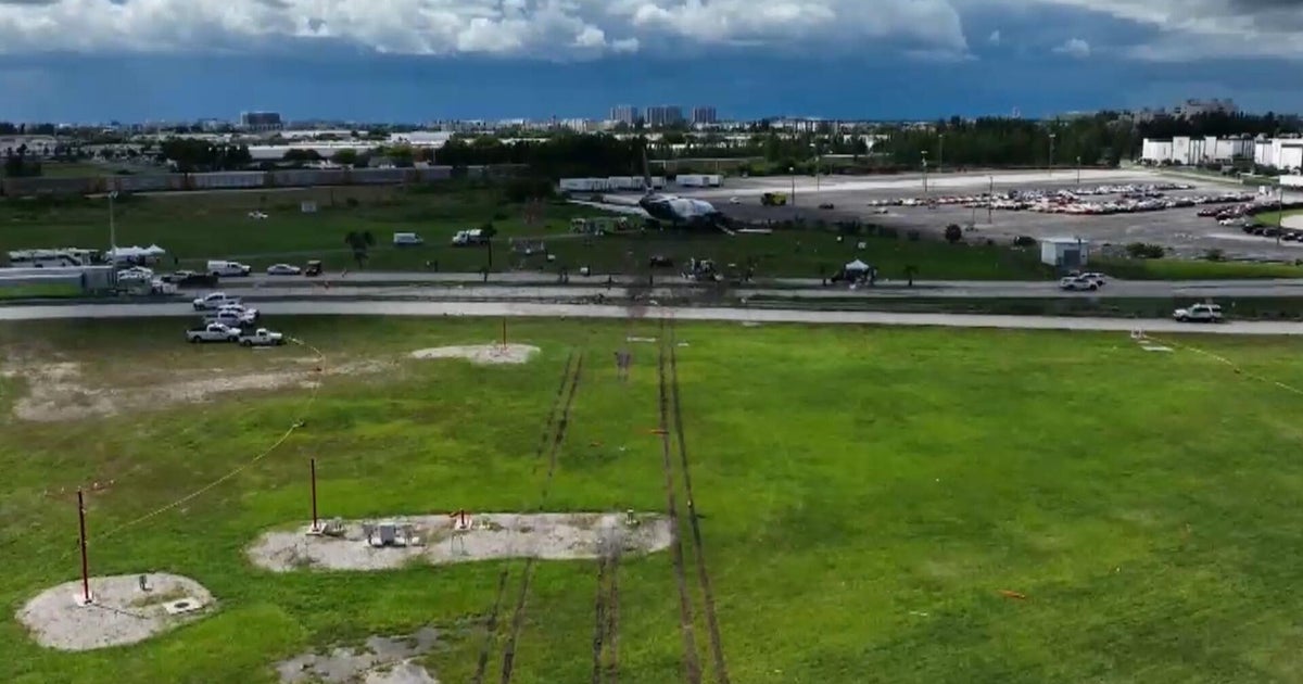 New NTSB video shows how far Amazon plane skidded off runway in deadly crash