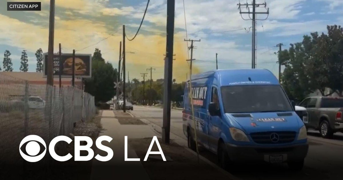La Habra neighborhood evacuated after orange-yellow plume seeps out of chemical manufacturer