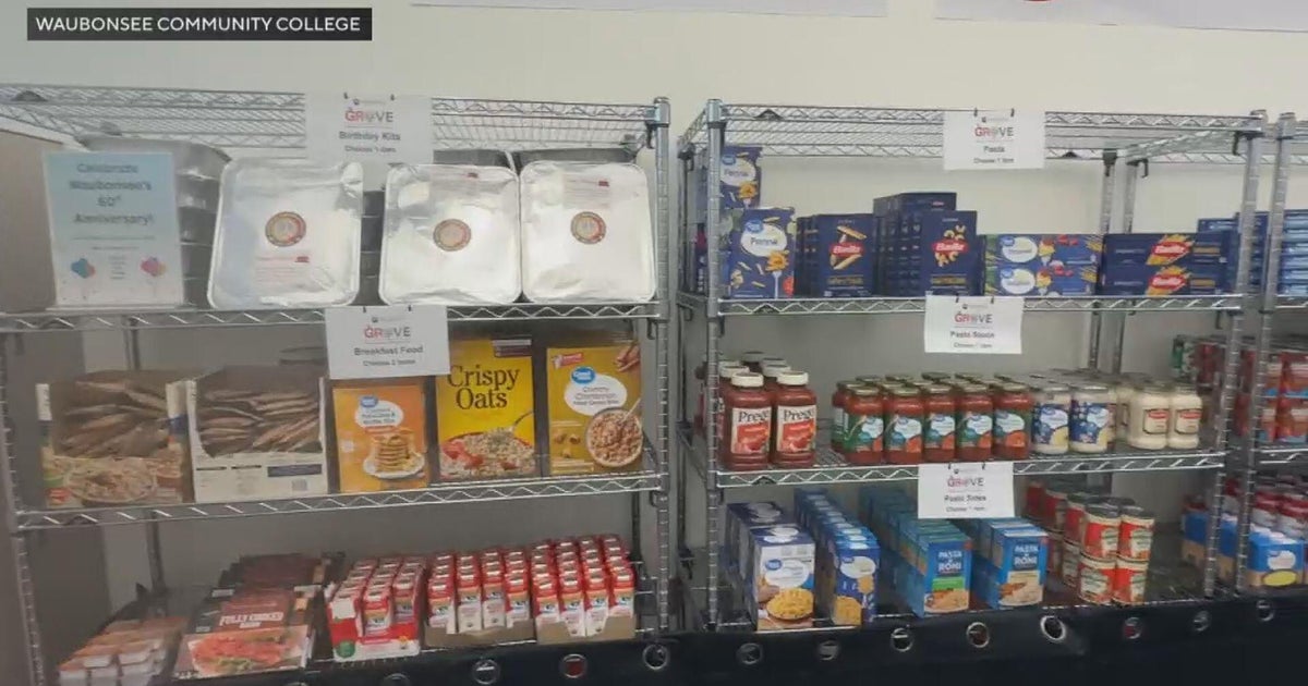 cbsnews.com - Todd  Feurer - Waubonsee Community College opening new food pantry with produce grown by students