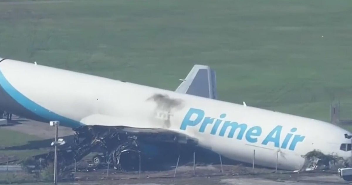NTSB releases drone video of the path of the deadly Amazon cargo plane crash at MIA