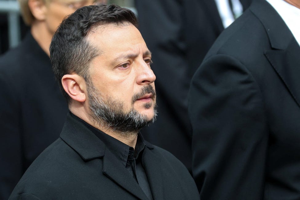 Zelenskyy's plane almost hit by drone, Norway's prime minister says
