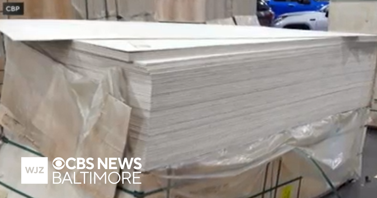 CBP officers seize illegally imported falcata plywood at BWI airport