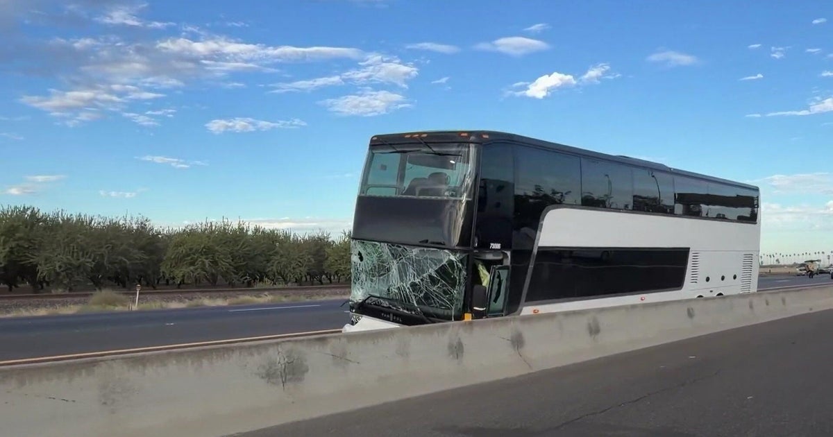 Southbound Highway 99 closed near Ripon after crash involving coach bus