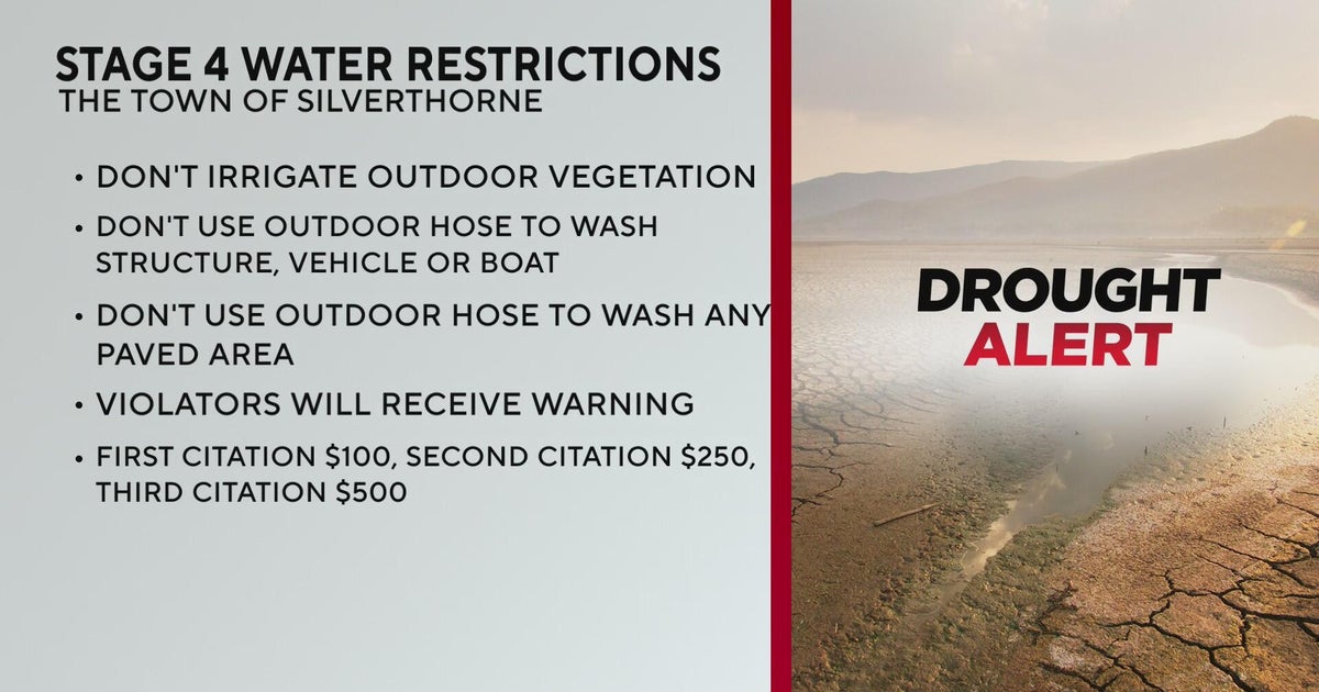 Colorado town of Silverthorne declares stage 4 water restrictions