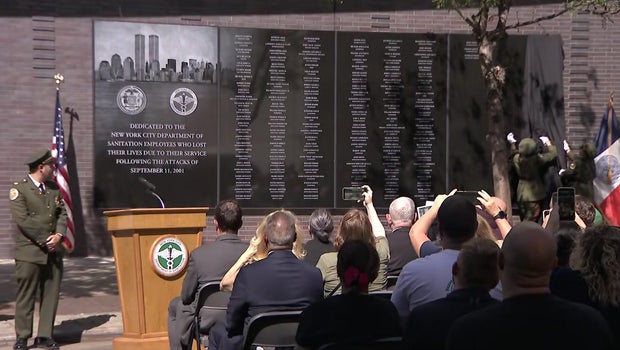 DSNY remembers employees who died of 9/11-related illness with new memorial plaque