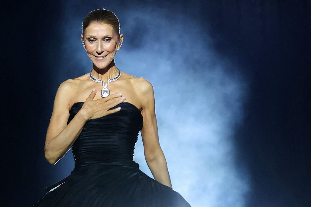 Céline Dion na koncertu 2026