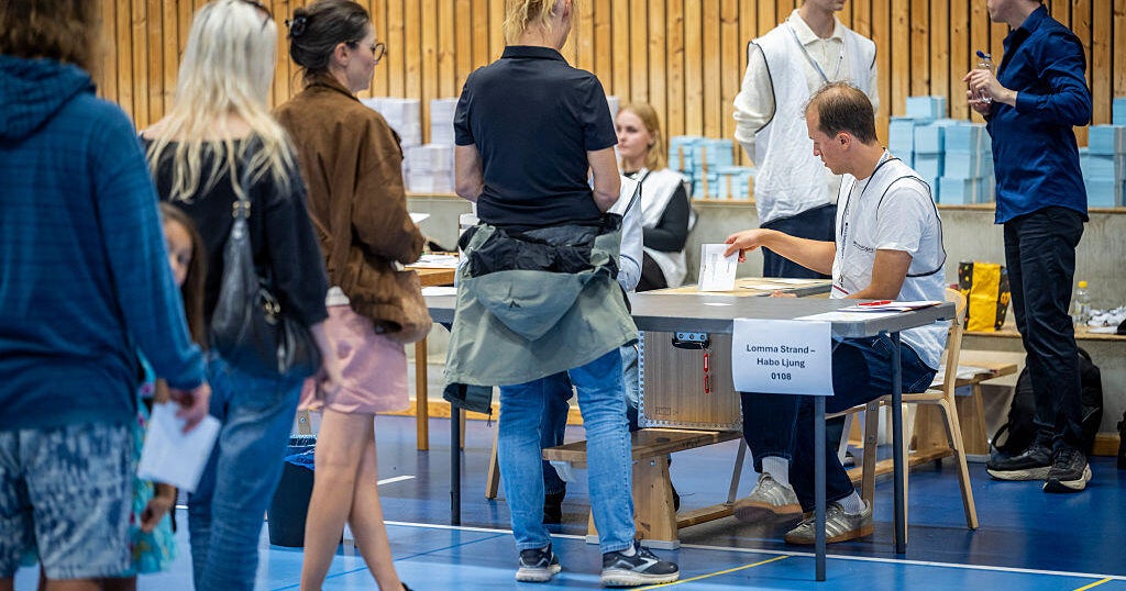 Sweden’s election exit polls show center-left opposition ahead of populist right