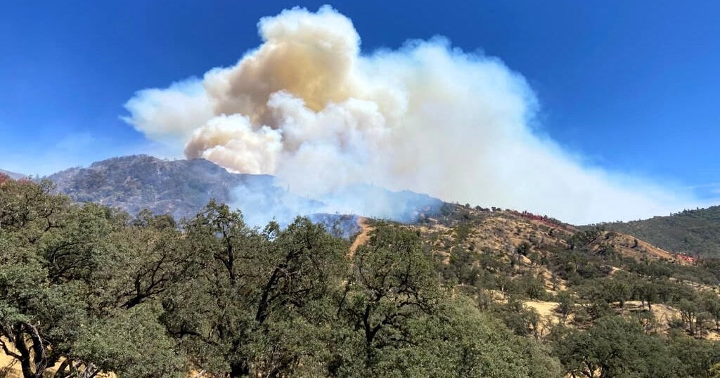 Containment grows on Lucas Fire near Californias Mendocino National Forest