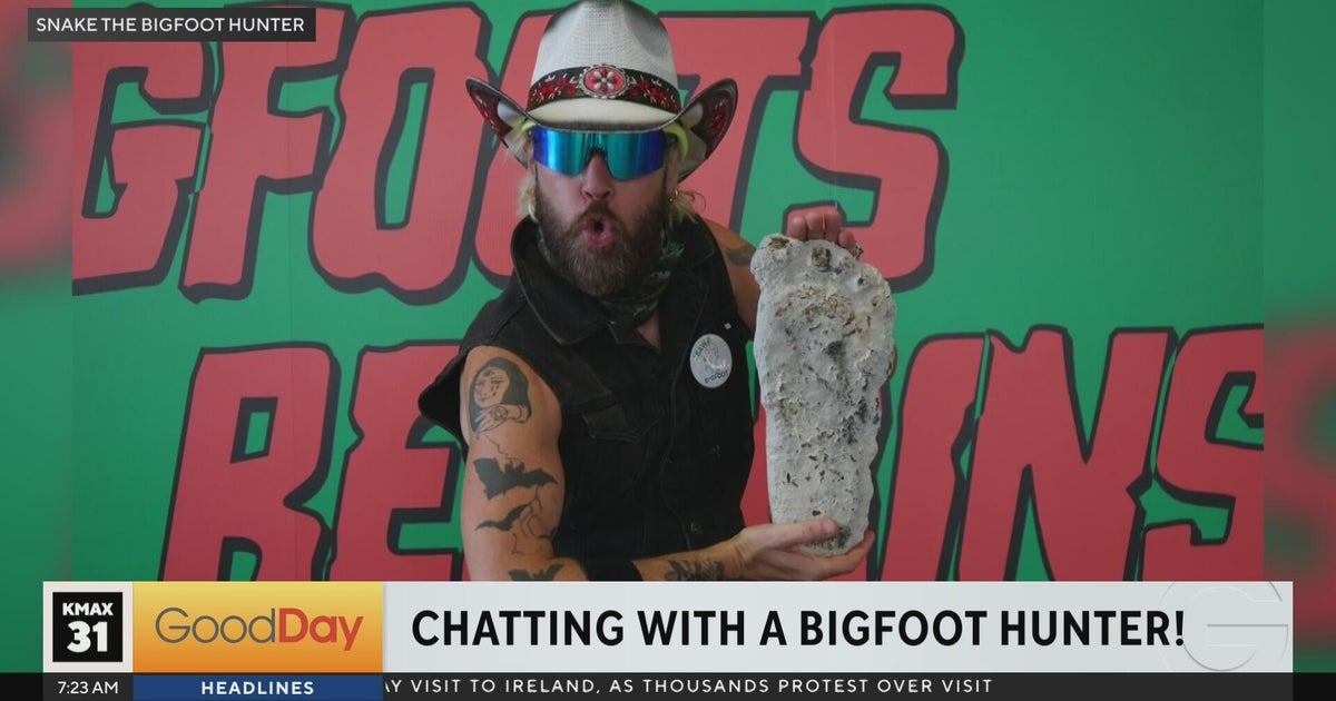 Snake The Bigfoot Hunter Joins the show