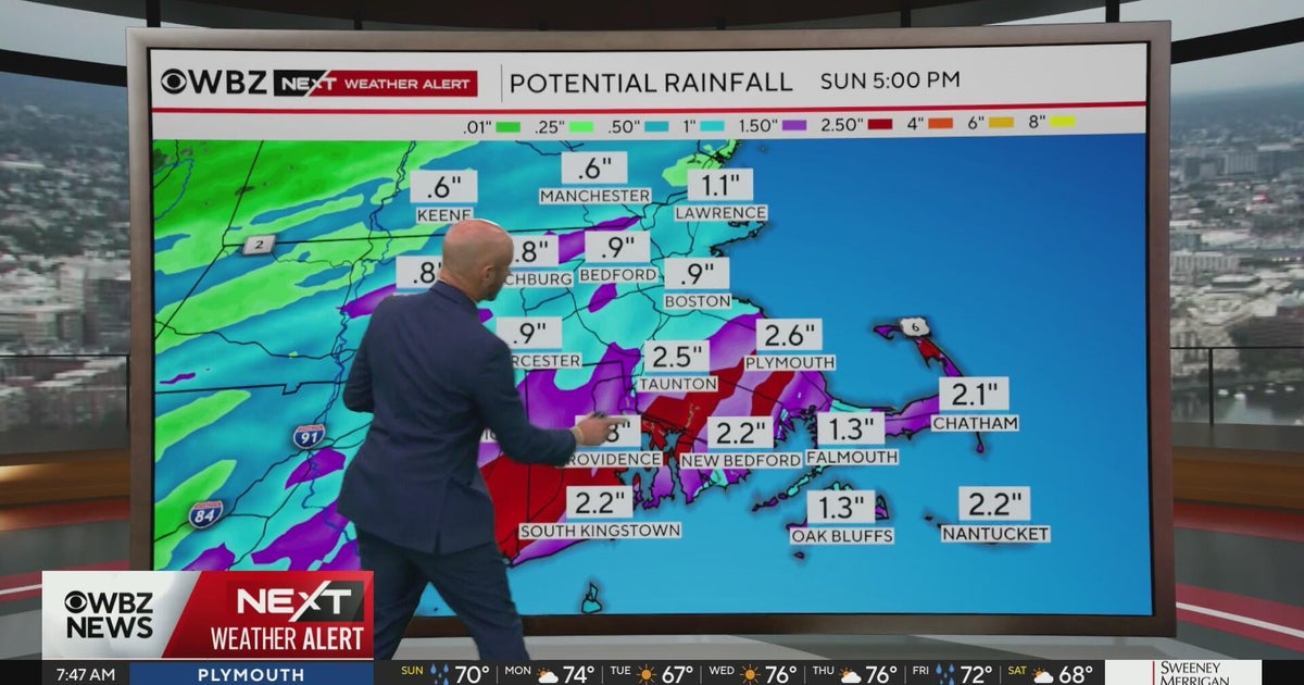 Next Weather: WBZ morning forecast for September 13, 2026