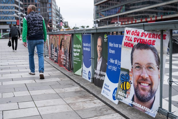 SWEDEN-POLITICS-PARTIES-VOTE 
