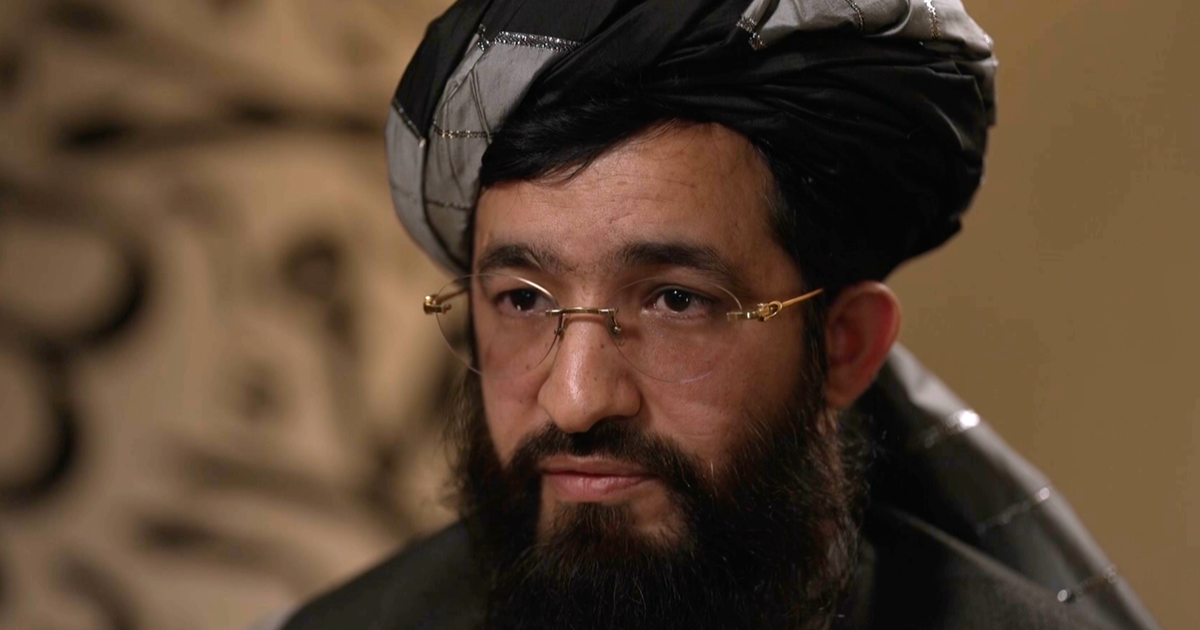 CBS News speaks with Taliban spokesperson 25 years after 9/11