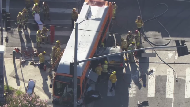 LA County prosecutors and other officials to provide updates on deadly Chatsworth bus crash