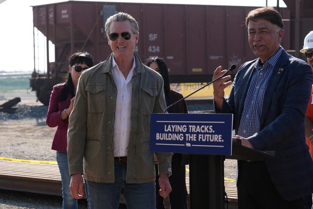 California High Speed Rail Newsom
