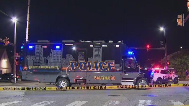 Crime scene police lights 
