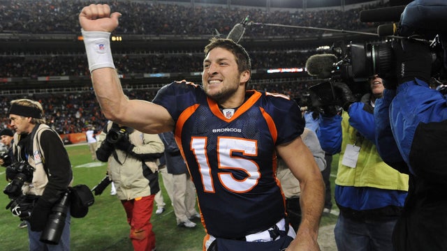 Broncos-Tebow Returns Football 