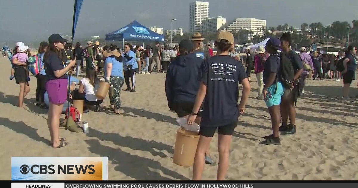 Thousands of volunteers join coastal cleanup effort across L.A. County