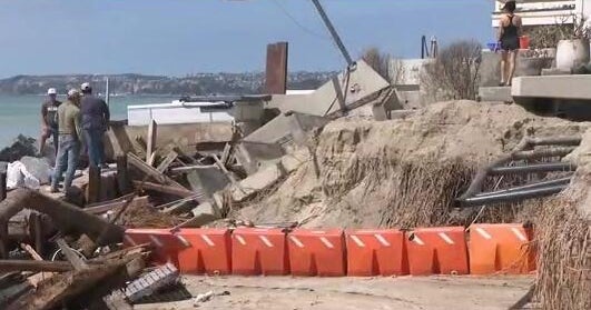 Capistrano Beach homes continue to suffer from pounding Orange County surf
