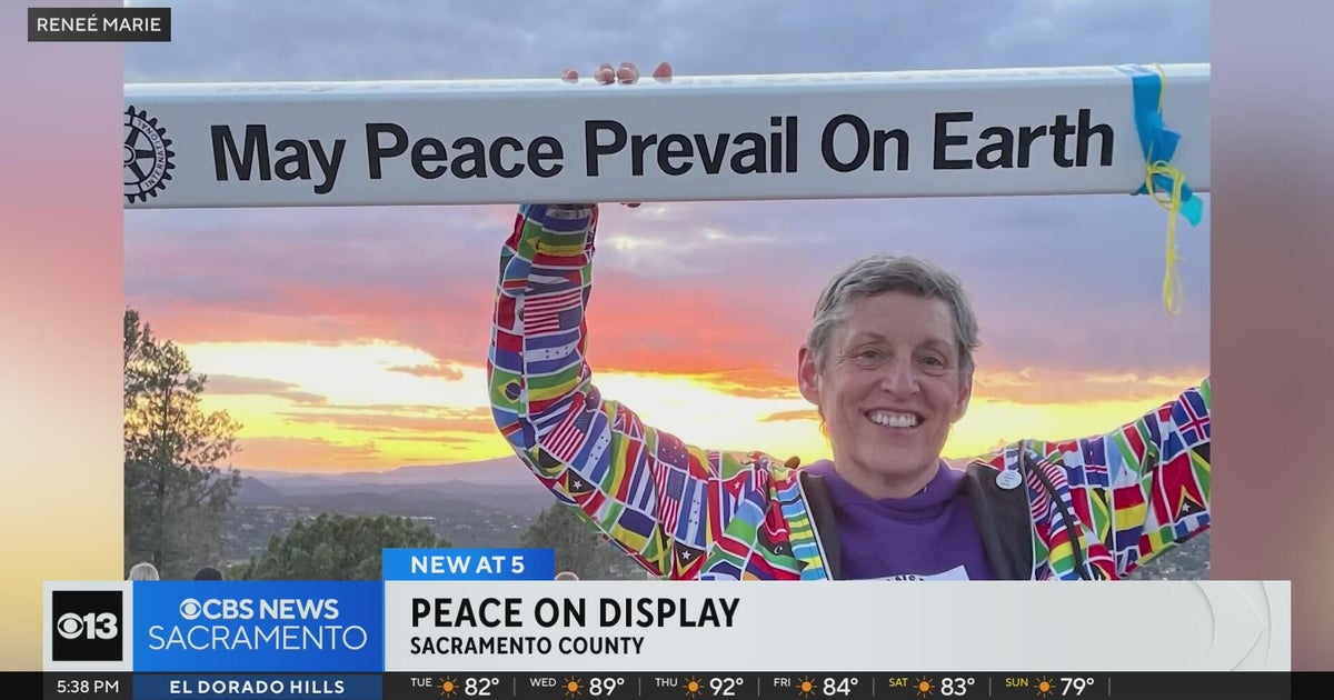 Retired Army major plants message of peace across Sacramento region