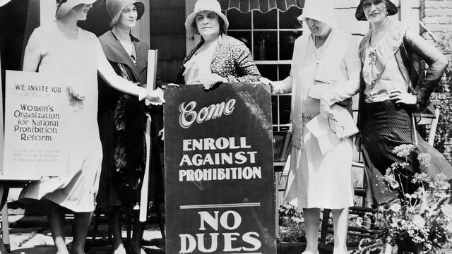 Women Camapaigning Against Prohibition 