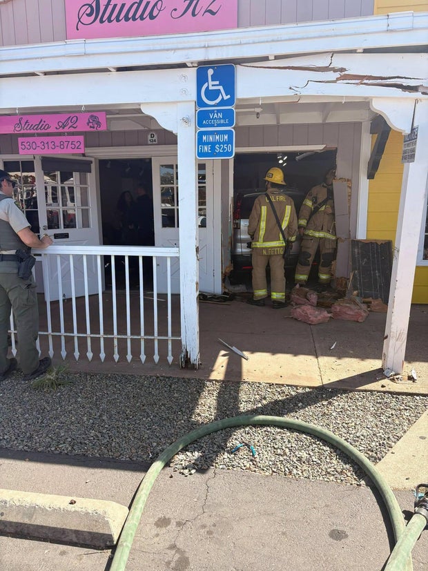 Woman, 78, injured after driver, 90, crashes into Cameron Park hair salon