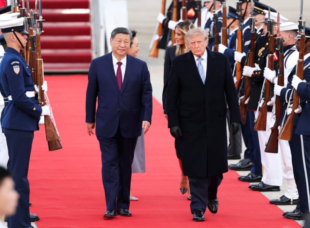 U.S.-CHINA-XI JINPING-STATE VISIT-ARRIVAL 