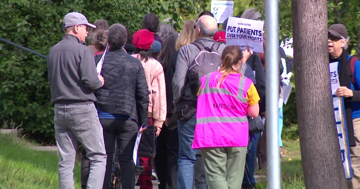 cbsnews.com - Reg  Chapman - Community rallies for collective benefit agreement amid potential Allina, Sutter Health merger