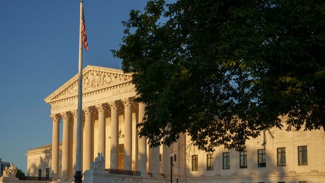U.S. Supreme Court Building at Dusk 