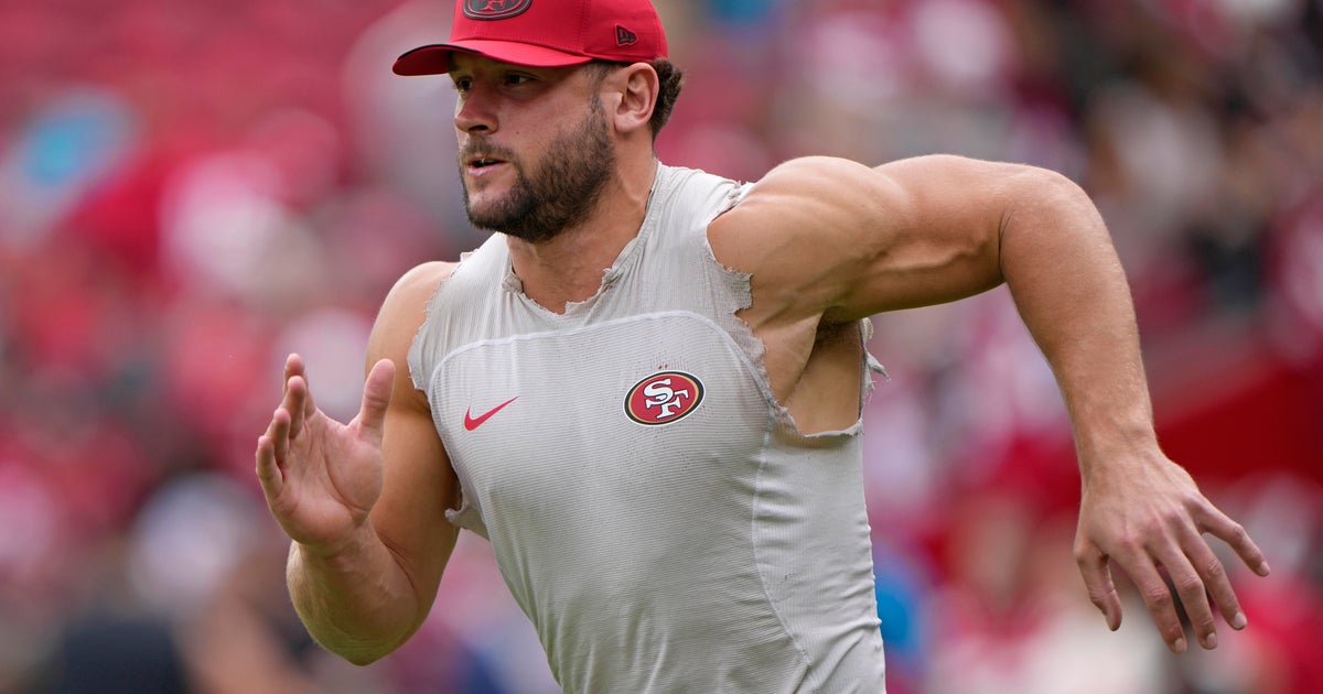 cbsnews.com - 49ers star defensive end Nick Bosa to miss multiple games with calf strain
