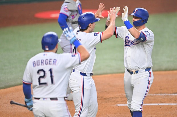 MLB: SEP 24 Mets at Rangers
