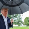 President Trump Departs White House For Illinois 