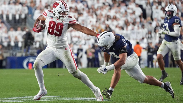 COLLEGE FOOTBALL: SEP 26 Wisconsin at Penn State 