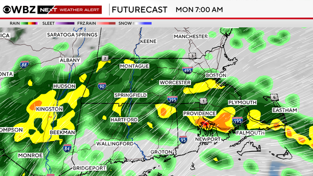 Monday rain 