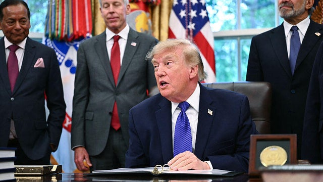 President Trump in the Oval Office of the White House in Washington, D.C., on Sept. 28, 2026. 