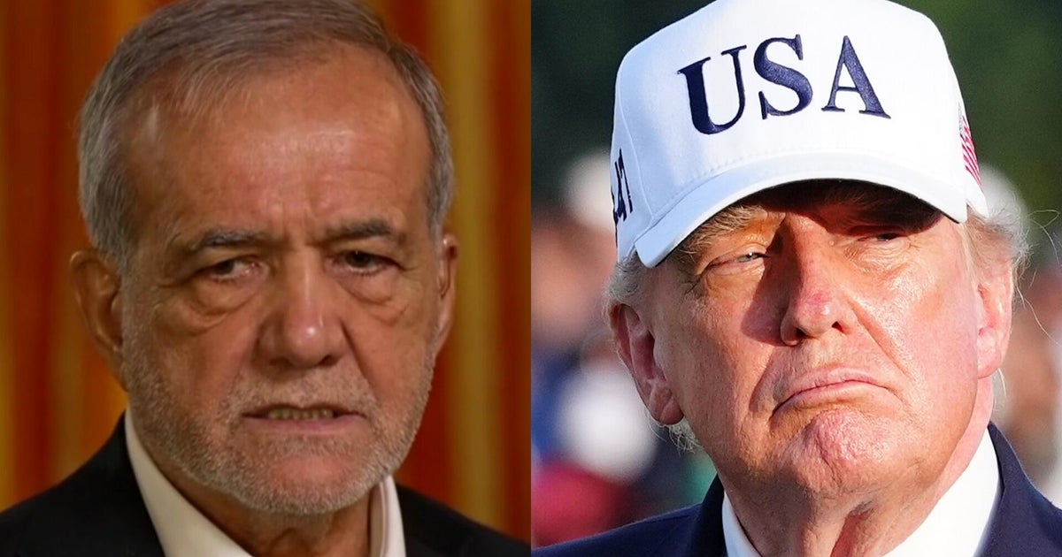 Trump says he expects Iran talks to resume this week, President Pezeshkian speaks out
