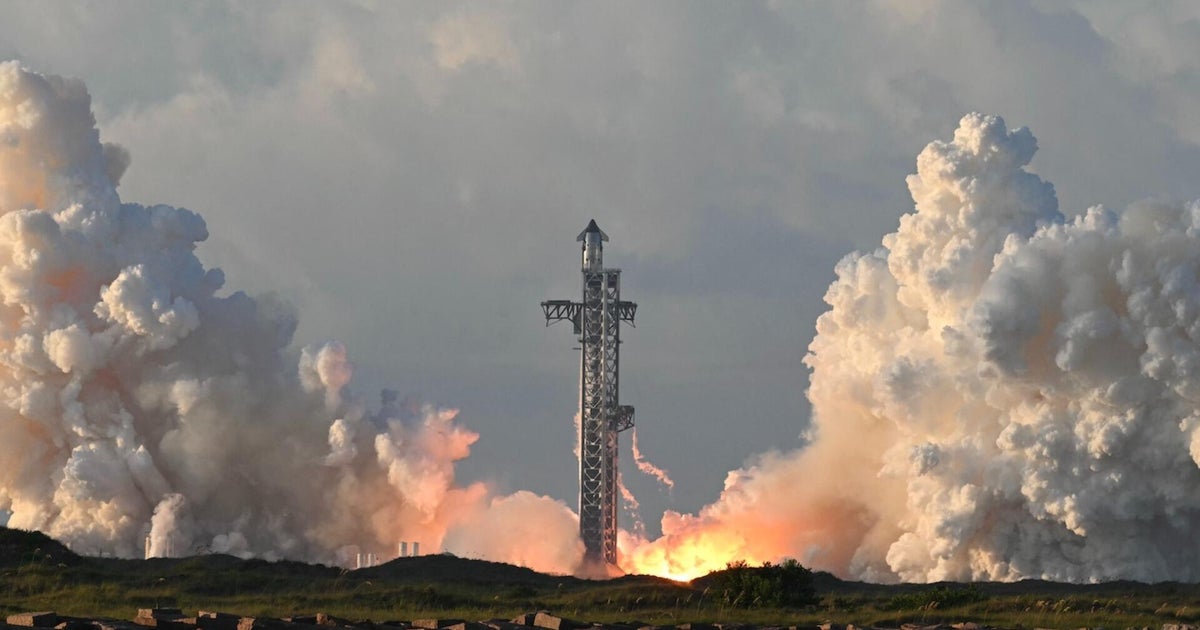 SpaceX’s Starship, the biggest rocket ever built, launches into orbit