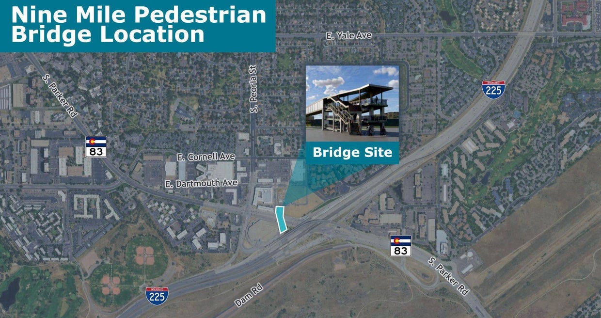 New pedestrian bridge in Aurora will provide safer route along Parker ...