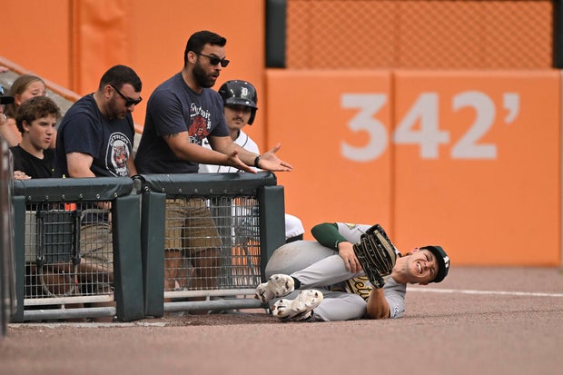MLB: JUL 09 Athletics at Tigers