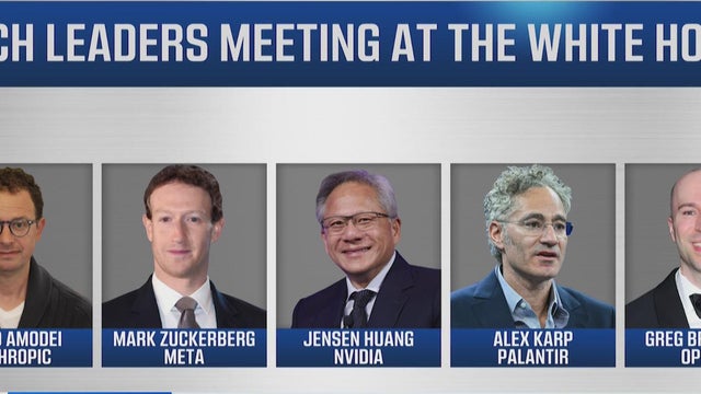 Trump meets with AI executives at White House