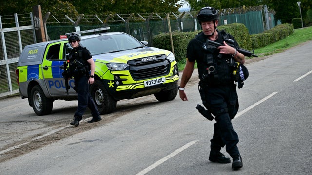 BRITAIN-POLICE-EXPLOSIVES 