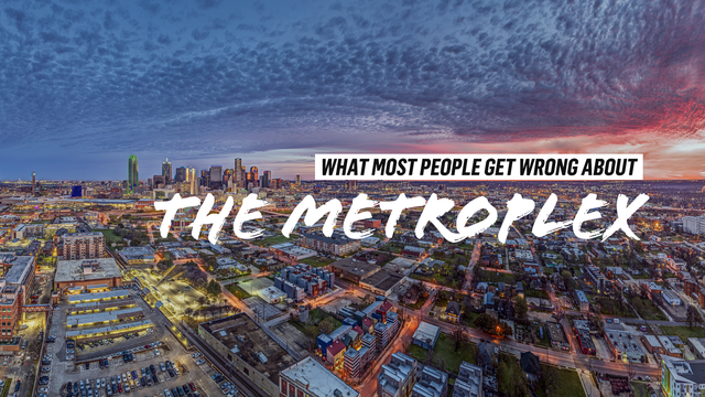 welcome to the metroplex 